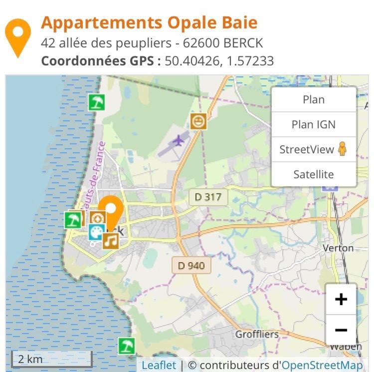 Opale Baie Apartment Berck Ngoại thất bức ảnh